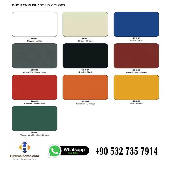 MAVİ Kompozit 125x320 cm SB 006 