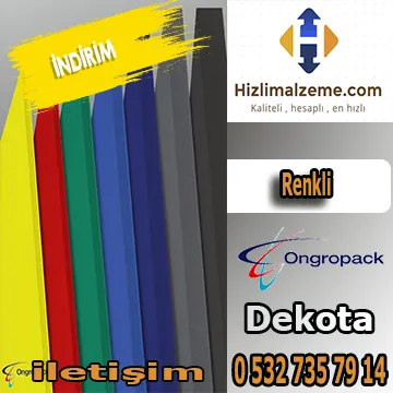 ithal Avrupa 3mm Kırmızı Foreks 205x305 cm Dekota Levha