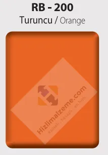 RB-200 Turuncu - 125x320 cm