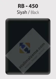 RB-450 Siyah - 125x320 cm