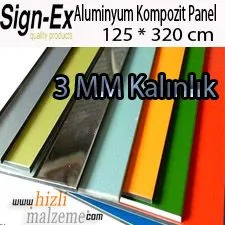 Ana Renkler 3 mm - alüminyum kompozit panel