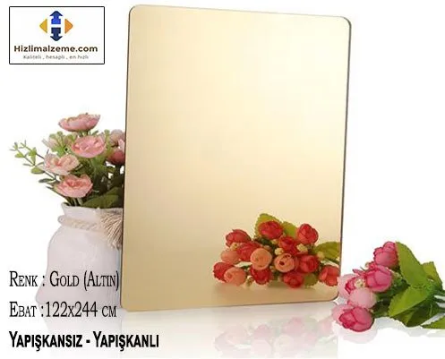 2,8 mm - Arkası Yapışkansız - 61x81 cm - 6 Eşit Parça
