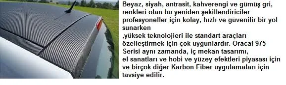 975 Seri Carbon Cast Folyo