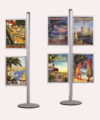 Leaflet çerçevesi 30 mm. Gönye köşe