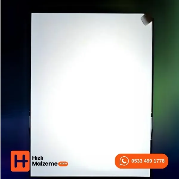 1.2 mm Beyaz Led Difüzör Levha 120x240 cm
