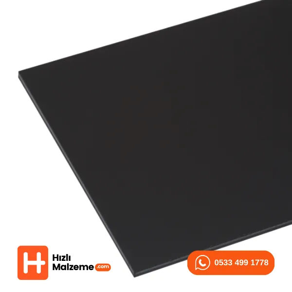 Siyah Antişok (Polistren) Levha