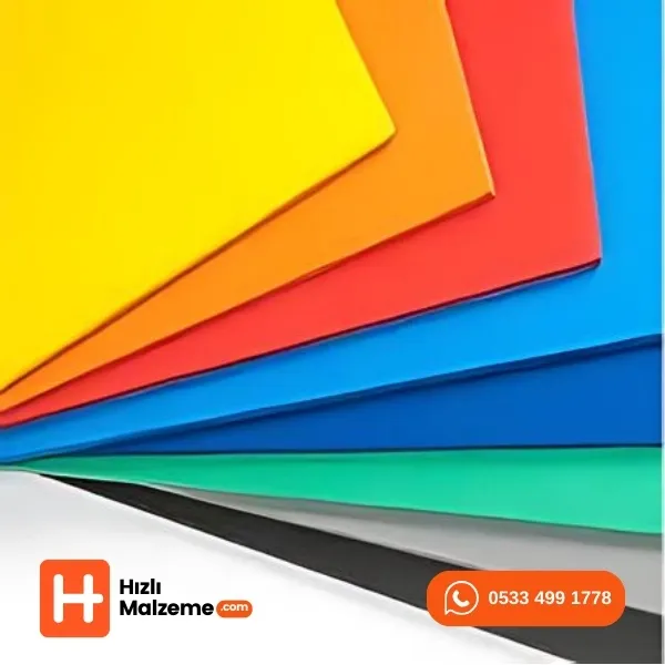 ithal Avrupa 3mm Kırmızı Foreks 205x305 cm Dekota Levha