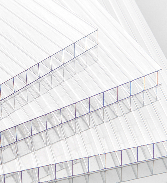 4 mm 210x600 cm Şeffaf Beyaz Bronz Oluklu Polikarbon Levha