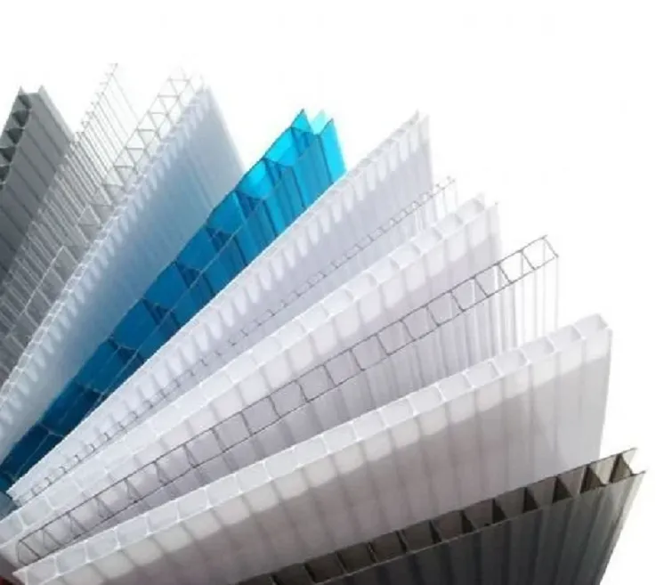 4 mm 210x600 cm Şeffaf Beyaz Bronz Oluklu Polikarbon Levha