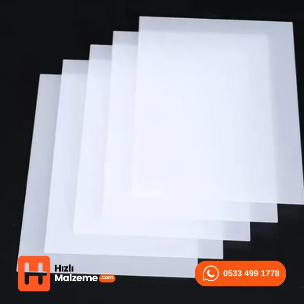60 x 60 cm 8 Eşit Parça Beyaz Led Difüzör Levha