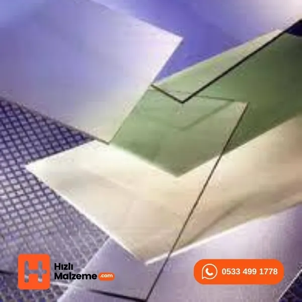 1 mm Şeffaf İthal Petg Levha 125x205 cm