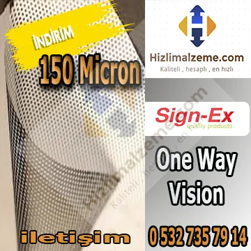 ONE WAY VİSİON - 160 mic.